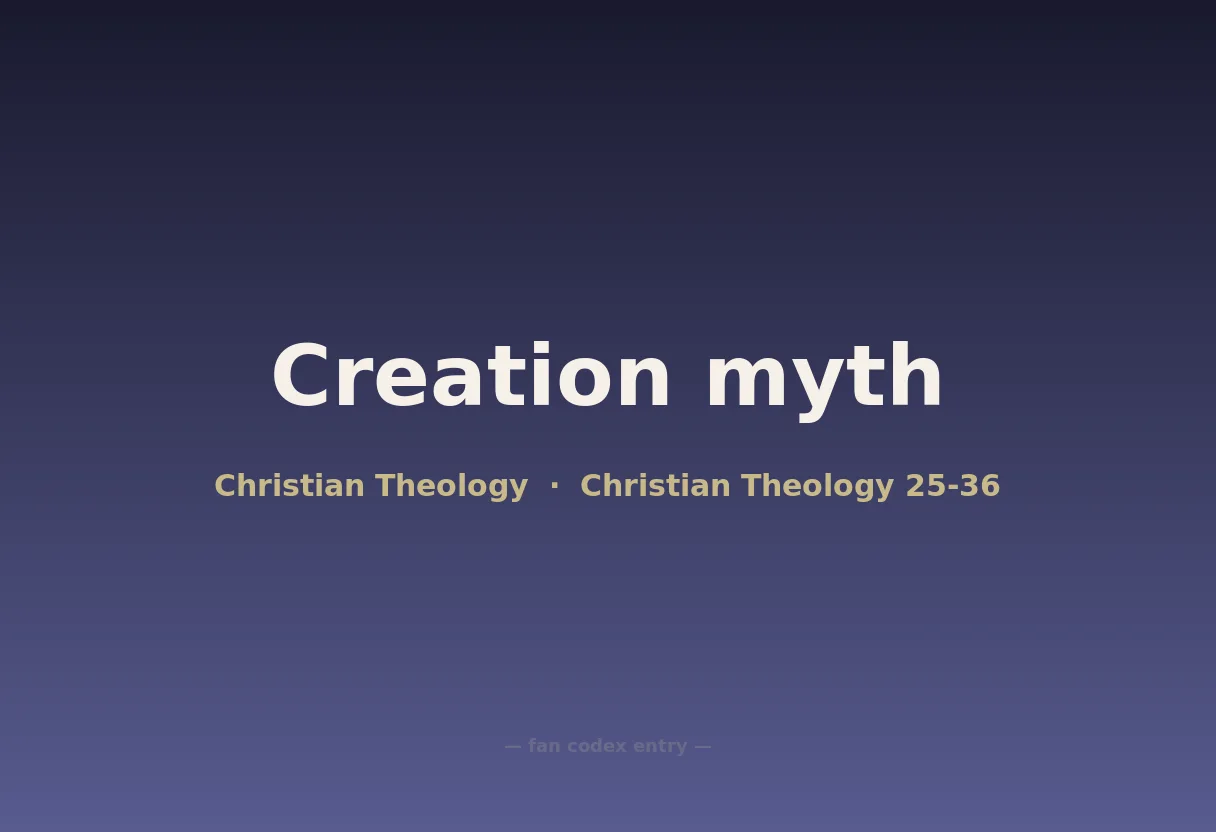 Creation myth